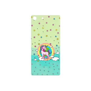 MAHOOT Rainbow unicorn adventure Cover Sticker for Sony Xperia M5