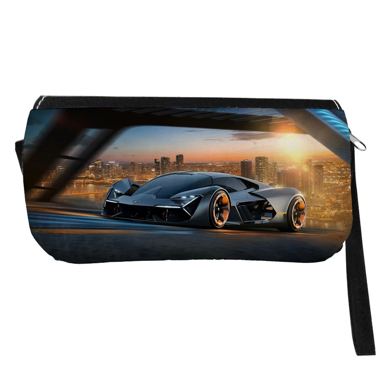  جامدادی طرح اتومبیل اسپرت مدل دو زیپ کد 125