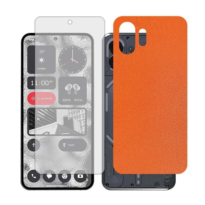 محافظ صفحه نمایش مات گلس مدل Together مناسب برای گوشی موبایل ناتینگ Phone 2 به همراه برچسب پوششی پشت گوشی