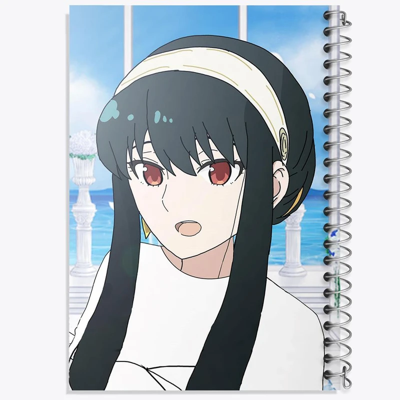 دفتر لیست خرید 50 برگ خندالو طرح یور فورجر انیمه اسپای ایکس فمیلی Spy x Family کد 15552