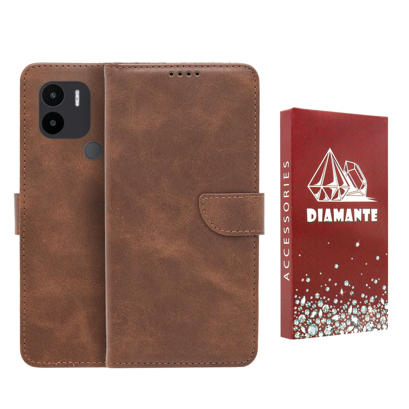 کیف کلاسوری دیامانته مدل Bers Ros مناسب برای گوشی موبایل شیائومی Redmi A2 Plus   