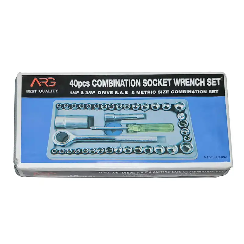 آچار بکس ارگ مدل AG-40 مجموعه 40 عددی