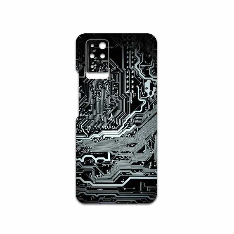 برچسب پوششی ماهوت مدل Black-Printed-Circuit-Board مناسب برای گوشی موبایل اینفینیکس Note 10