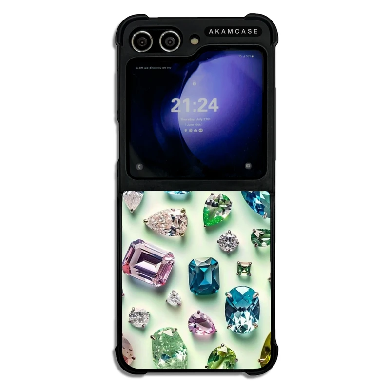 کاور آکام مدل AMC-WSGZFLIP5-JWELERY-5 مناسب برای گوشی موبایل سامسونگ Galaxy Z Flip 5
