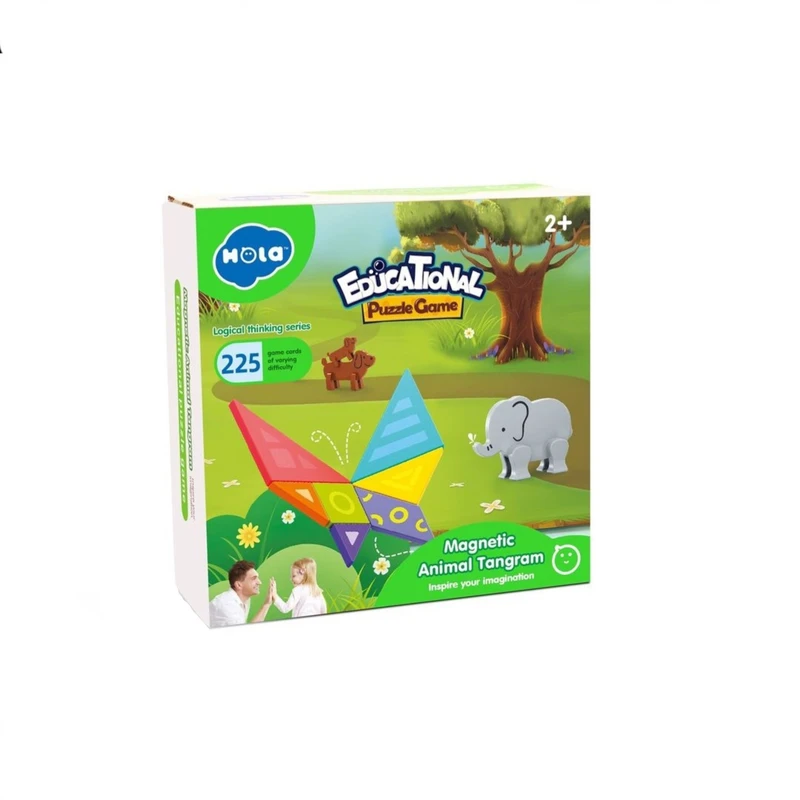 بازی آموزشی هولا مدل تانگرام مغناطیسی u78