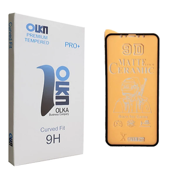 محافظ صفحه نمایش 9D الکا مدل +PRO مناسب برای گوشی موبایل اپل iphone Xs/ 11 pro
