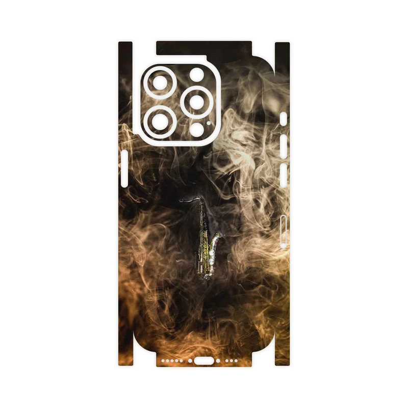 برچسب پوششی ماهوت مدل Saxophone-FullSkin مناسب برای گوشی موبایل اپل iPhone 15 Pro