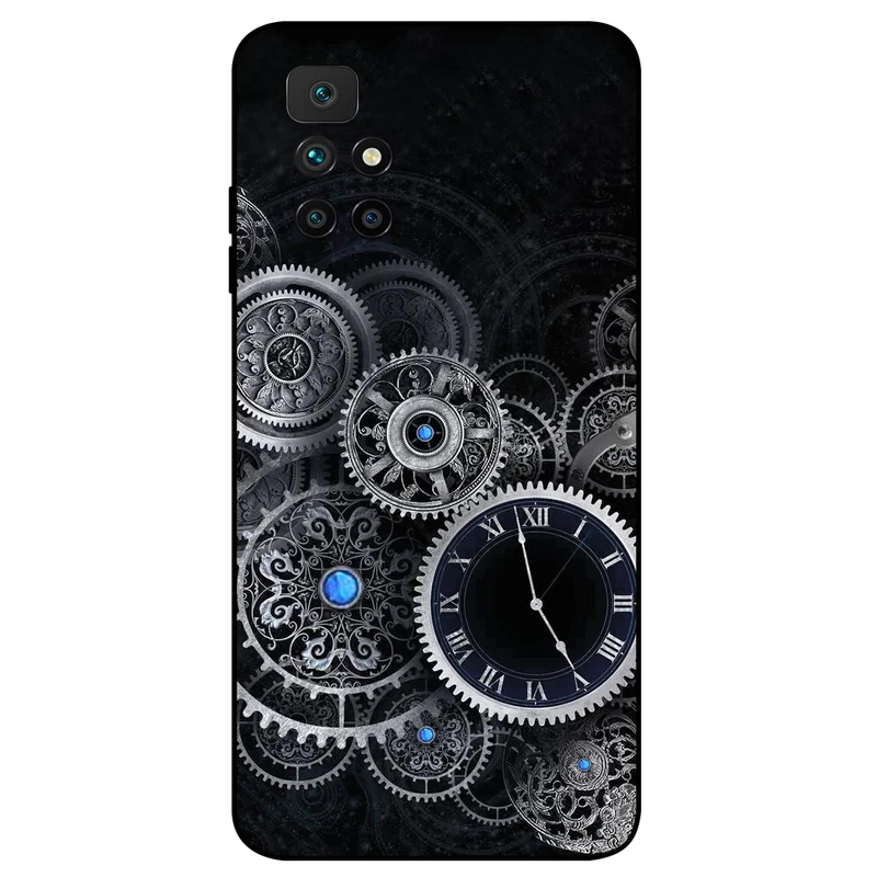 کاور مگافون طرح ساعت مدل 8161 مناسب برای گوشی موبایل شیائومی Redmi 10 / 10 Prime