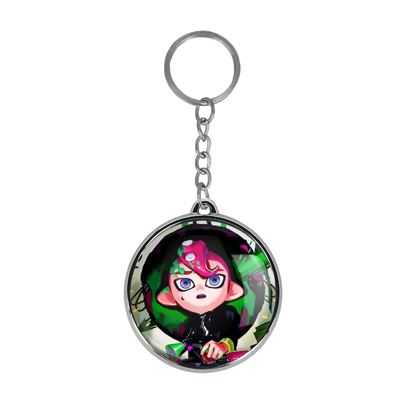 جاکلیدی خندالو طرح بازی اسپلاتون (Splatoon) مدل دوطرفه کد 3332533326