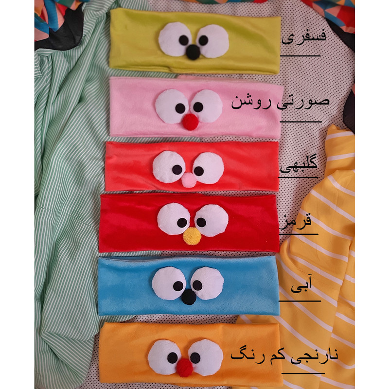 هدبند زنانه مدل عروسکی کد 02