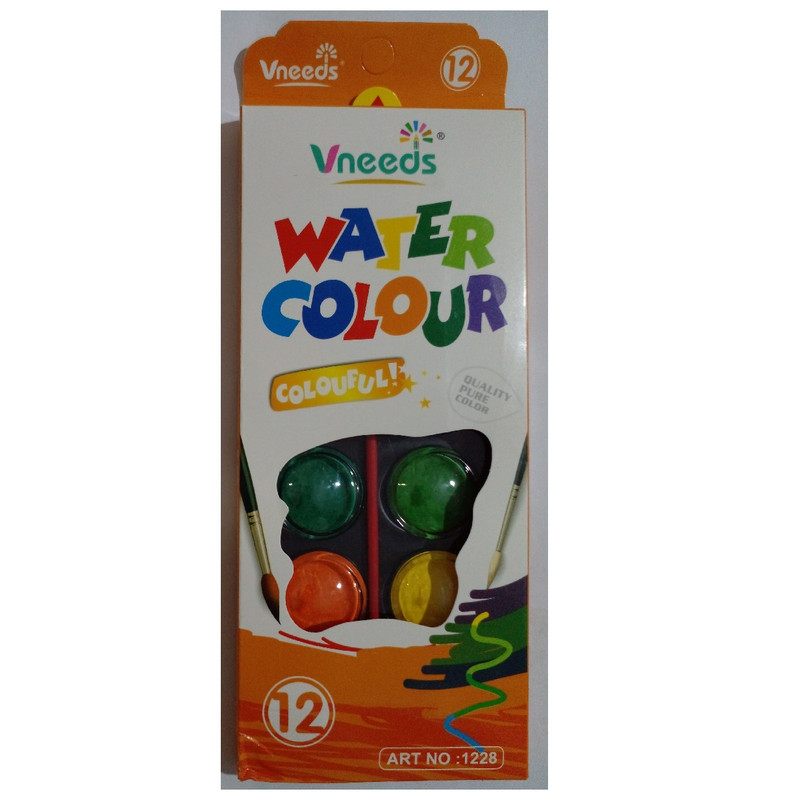 آبرنگ 12 رنگ ونیدز کد O1228