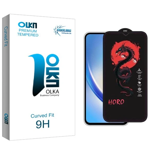 محافظ صفحه نمایش کولینگ مدل Olka Horo مناسب برای گوشی موبایل سامسونگ galaxy a34