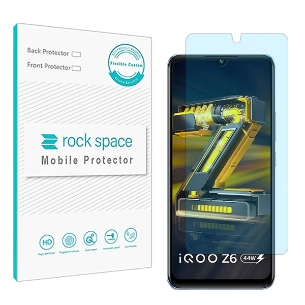 محافظ صفحه نمایش آنتی بلو راک اسپیس کد BLU مناسب برای گوشی موبایل ویوو iQOO Z6 44W