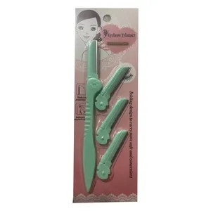 تیغ اصلاح ابرو مدل 04 به همراه تیغ یدک بسته 3 عددی
