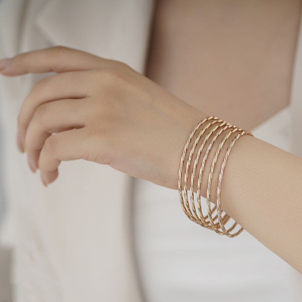 النگو زنانه ژوپینگ مدل V337-SIZE1 بسته سه عددی