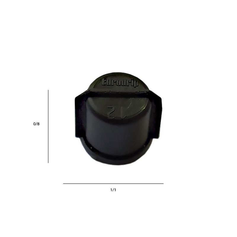 کلاهک قطره چکان  یورودریپ مدل PCJ-24 بسته 1000 عددی