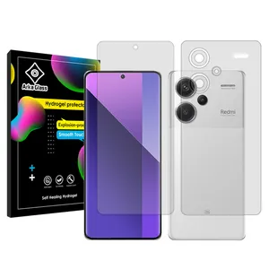 Arka Glass Tough model transparent screen protector suitable for Xiaomi Redmi Note 13 Pro Plus Mobile phone Along with the phone back protector