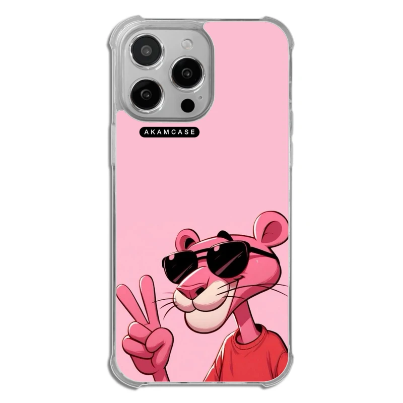 کاور آکام مدل AMC-WTA14PROMAX-PINK PANTHER9 مناسب برای گوشی موبایل اپل iPhone 14 Pro Max