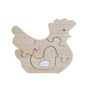 پازل 6 تکه مدل مرغ 