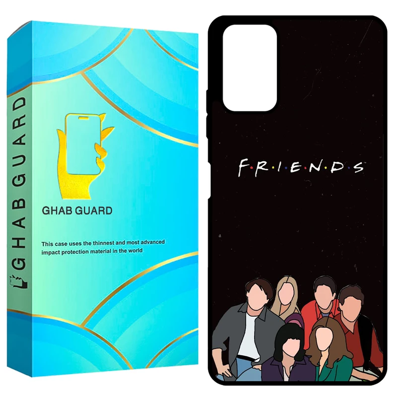  کاور قاب گارد طرح فرندز مدل GCHPN10 مناسب برای گوشی موبایل شیائومی Redmi Note 10 4G / Note 10s / Poco M5s