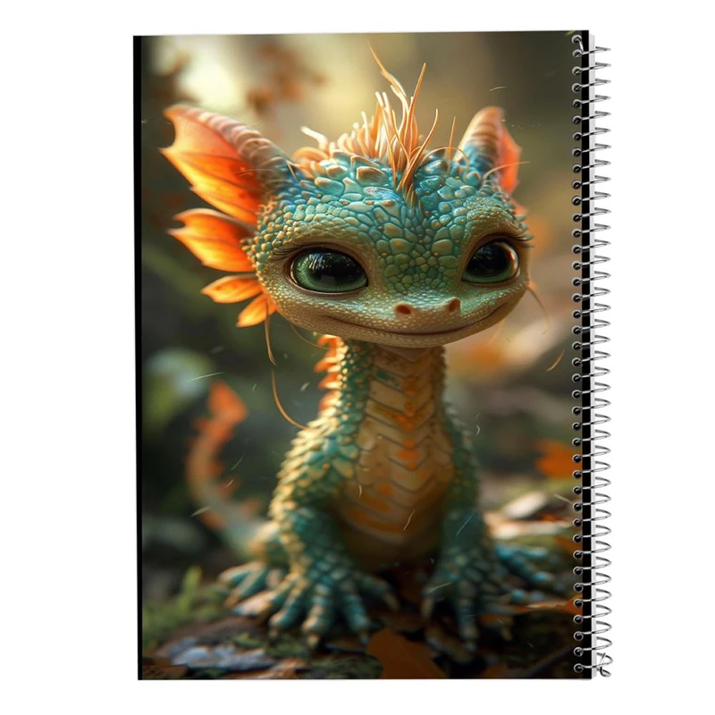 دفتر لیست خرید 50 برگ مدوپد مدل اژدها کد DF16788