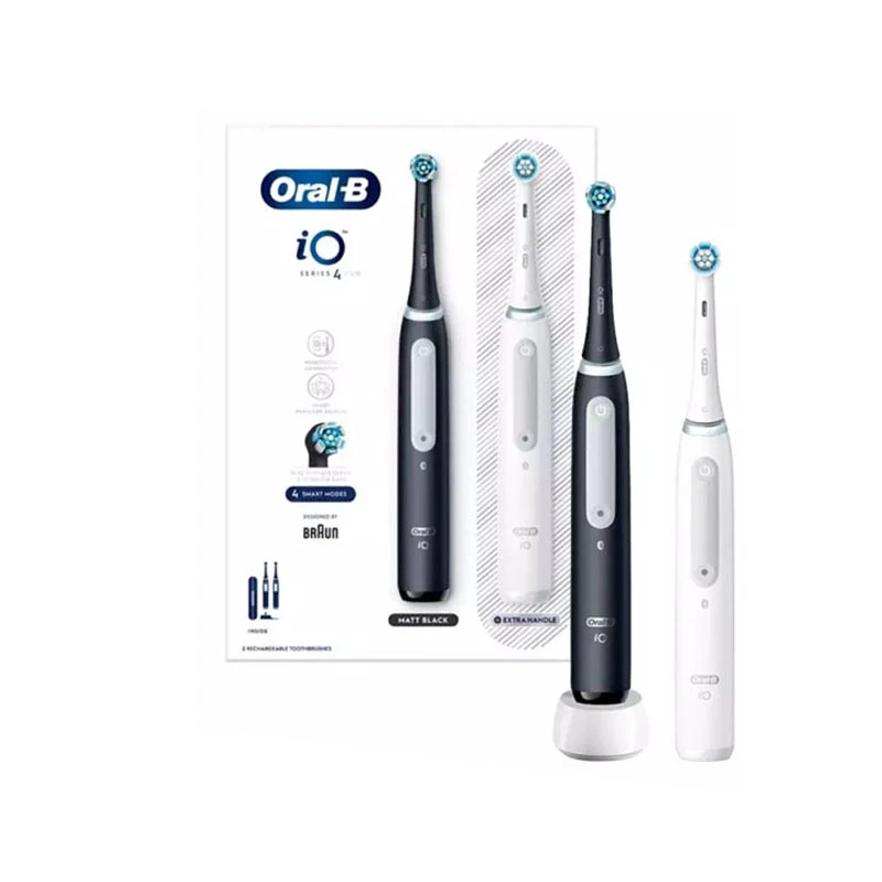 مسواک برقی اورال-بی مدل IO Series 4 DUO مجموعه 2 عددی
