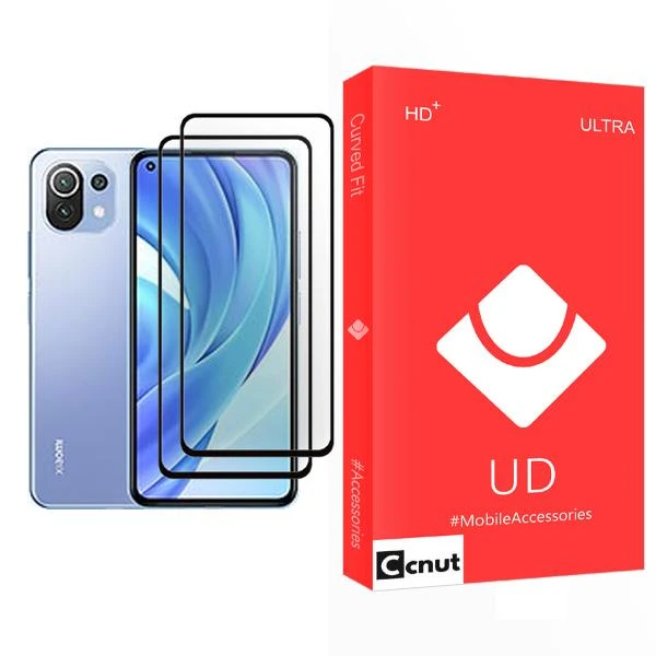 محافظ صفحه نمایش کوکونات مدل UD Ultra MIX002 مناسب برای گوشی موبایل شیائومی Mi 11 Lite بسته دو عددی