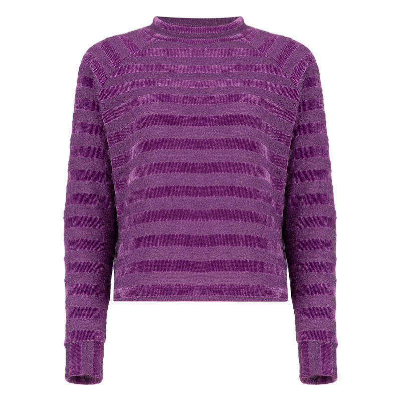 بلوز آستین بلند زنانه سرژه مدل 203414 رنگ بنفش