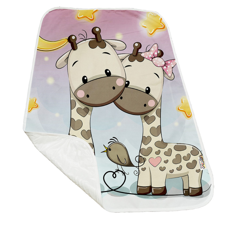 تشک تعویض نوزاد هزاردستان طرح زرافه مدل Z7