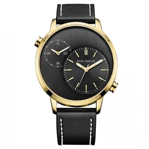 ساعت مچی عقربه‌ای مردانه مینی فوکوس مدل 0035GLD
