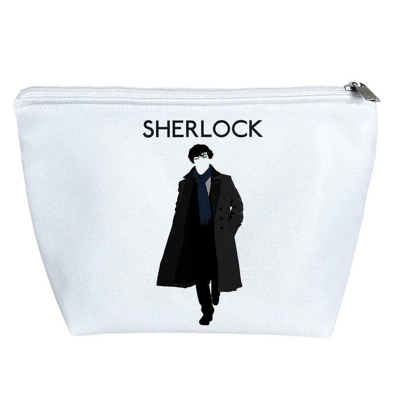 کیف لوازم آرایش دخترانه خندالو مدل شرلوک هولمز کد 5247