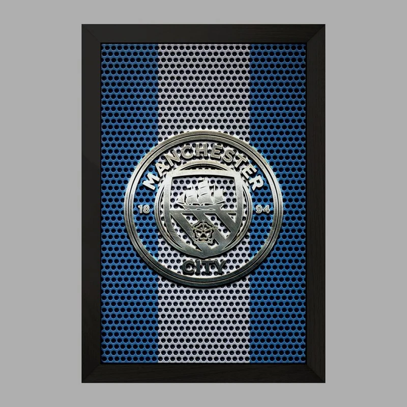 تابلو خندالو مدل باشگاه منچستر سیتی کد 26777
