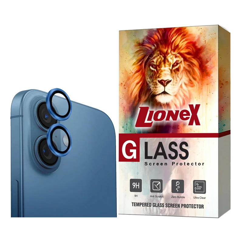 محافظ لنز دوربین لایونکس مدل RING16L مناسب برای گوشی موبایل اپل iPhone 16 Plus / iPhone 16 