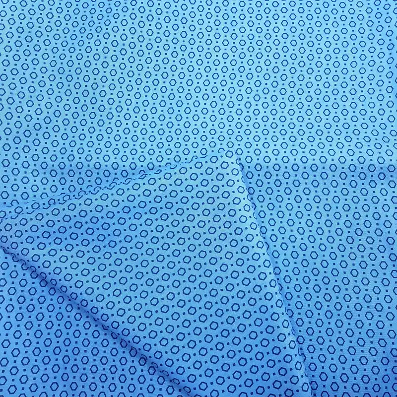 پارچه لباس طرح شش ضلعی کد C114p-1