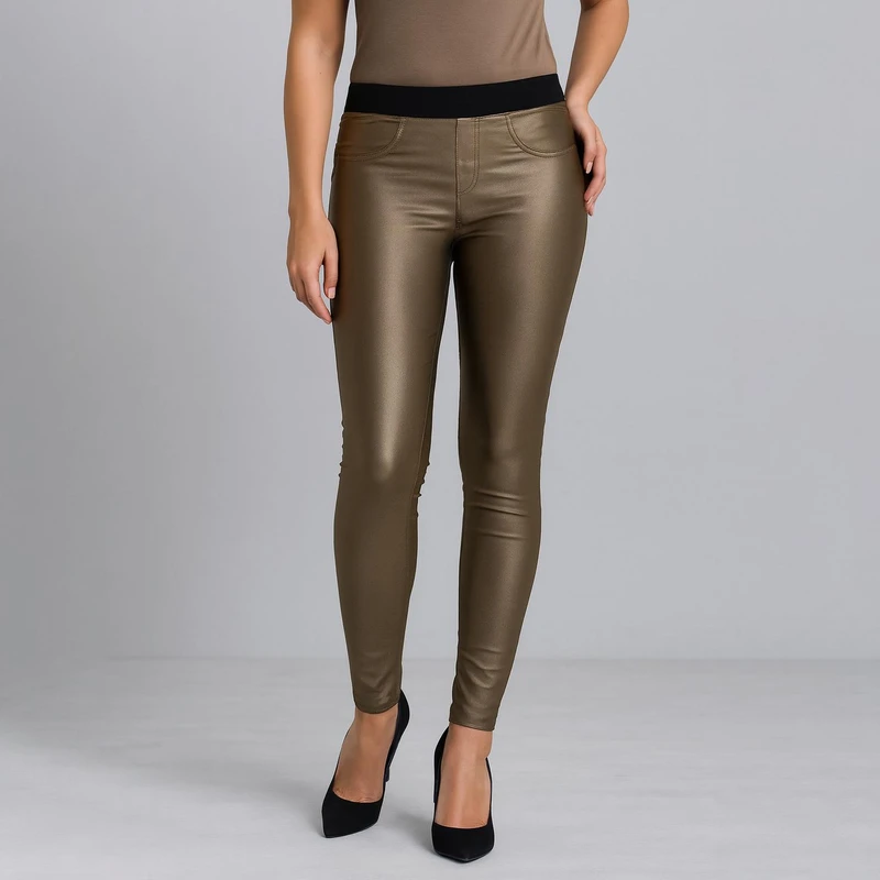 شلوار زنانه اسمارا مدل  moj 24689 شیک و متالیک