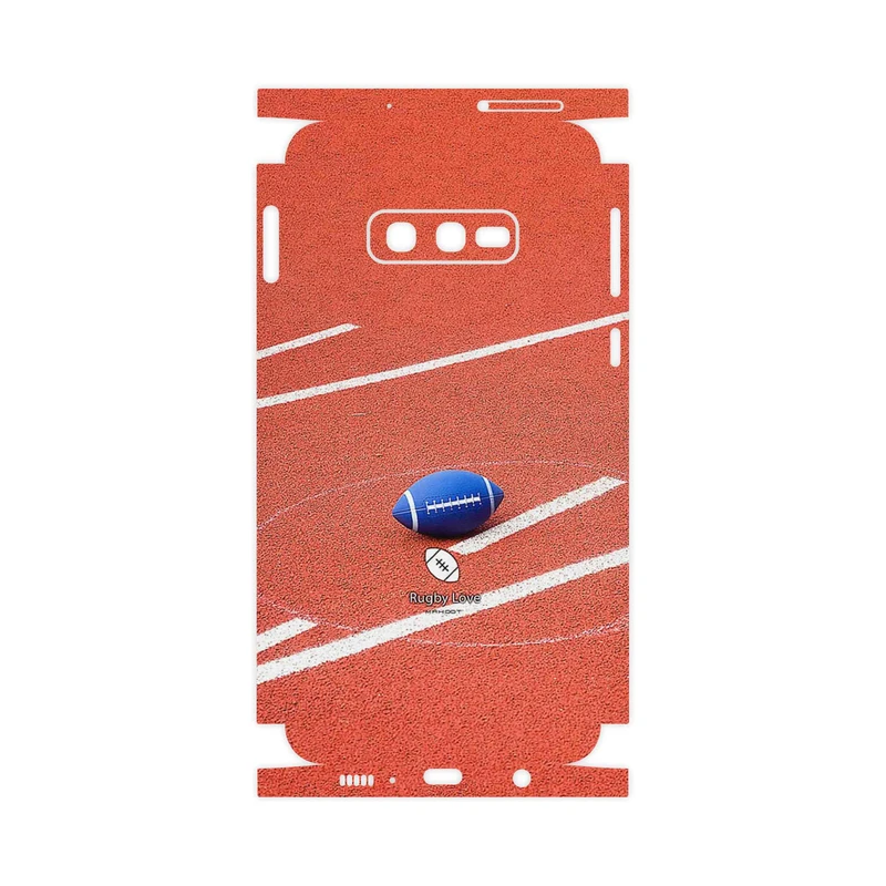 برچسب پوششی ماهوت مدل Rugby football-FullSkin مناسب برای گوشی موبایل سامسونگ Galaxy S10e