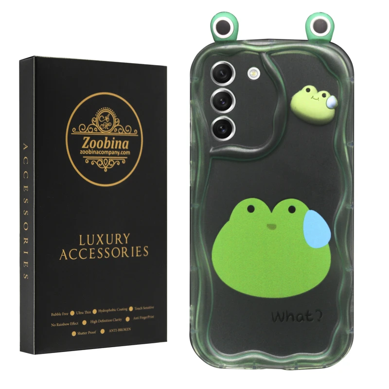 کاور زوبینا مدل قورباغه مناسب برای گوشی موبایل سامسونگ Galaxy S21 Fe