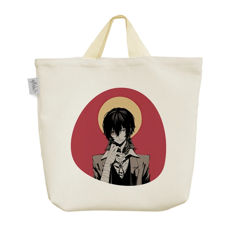 ساک خرید خندالو مدل دازای سان انیمه سگ های ولگرد بانگو کد 1074