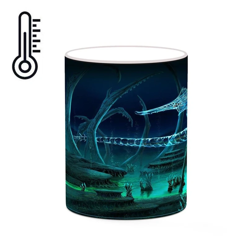 ماگ حرارتی کاکتی مدل بازی Subnautica Game کد mgh30490