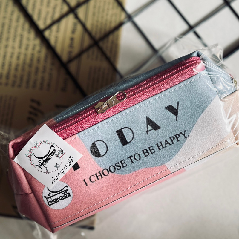 جامدادی چنور مدل سه زیپ کالج طرح تودی کد CHonor_ Today