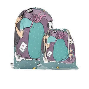 کوله پشتی ورزشی مدوپد مدل دختر ننه سرما md00622 بسته 2 عددی