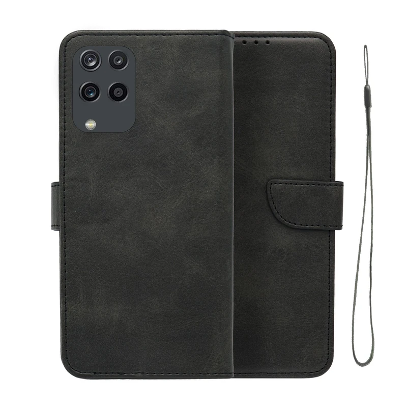 کیف کلاسوری مدل Night مناسب برای گوشی موبایل سامسونگ Galaxy A12 به همراه بندآویز