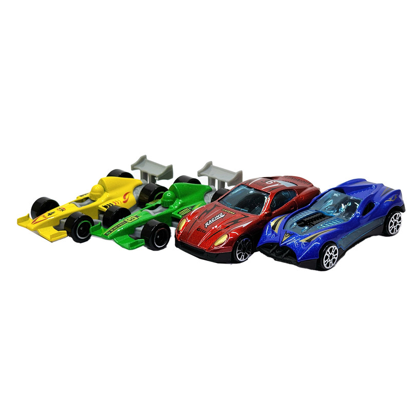 ماکت ماشین مدل fire car مجموعه 4 عددی
