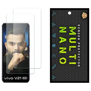 Multi Nano X-S2N Screen Protector For Vivo V21 Pack of 2