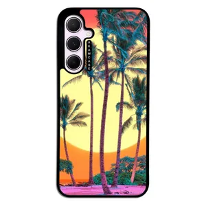 AKAM AMC-WSGA35-LEAVES-24 Cover For Samsung Galaxy A35