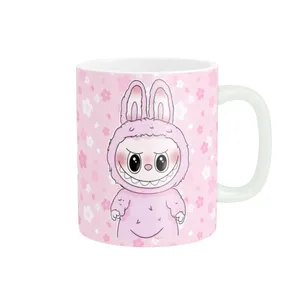 ماگ پادآفرین مدل فانتزی عروسکی لبوبو ترند labubu کد 412