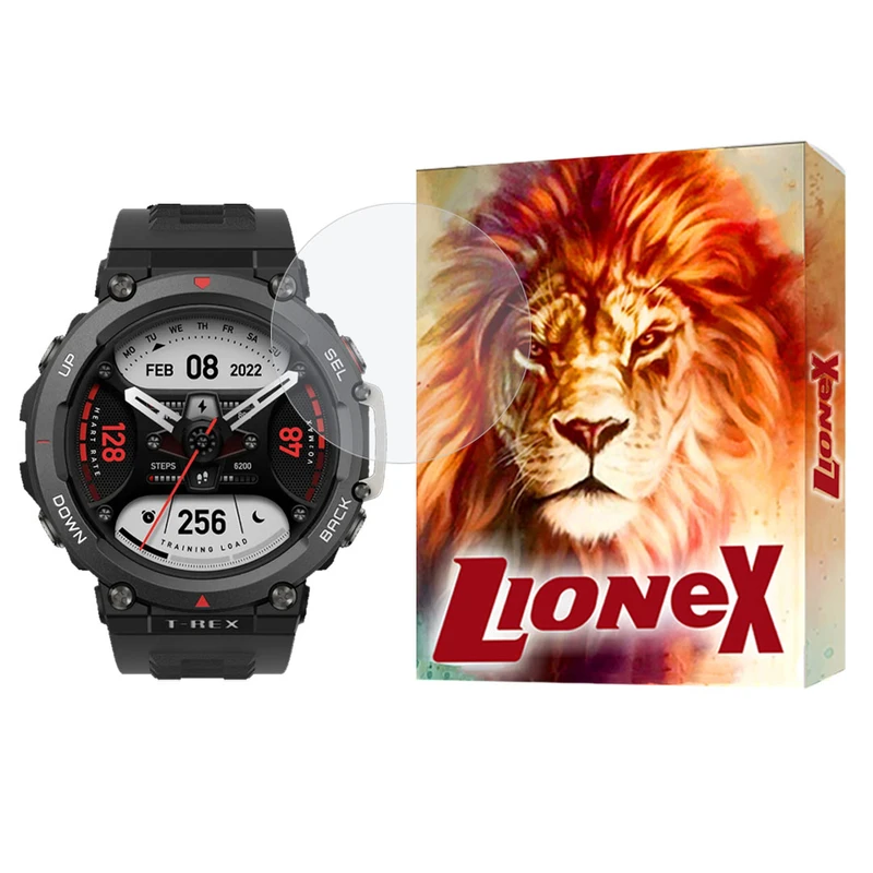 محافظ صفحه نمایش لایونکس مدل SMPWATCHL مناسب برای ساعت هوشمند امیزفیت T-Rex 2