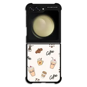 AKAM AMC-WSGZFLIP5-COFFEE-5 Cover For Samsung Galaxy Z Flip 5