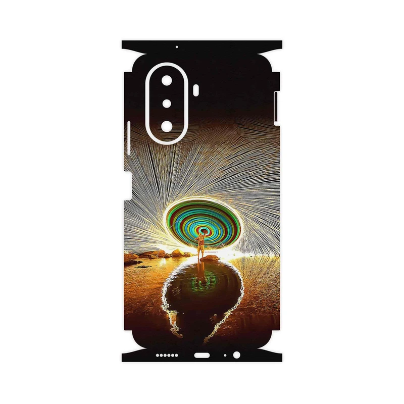 برچسب پوششی ماهوت مدل Night Light Fountain-FullSkin مناسب برای گوشی موبایل هوآوی Nova Y70