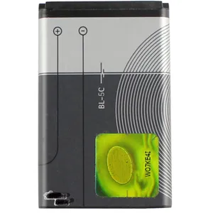 باتری موبایل نوکیا مدل BL-5C ظرفیت 1020 میلی آمپر ساعت مناسب برای گوشی موبایل نوکیا 5C